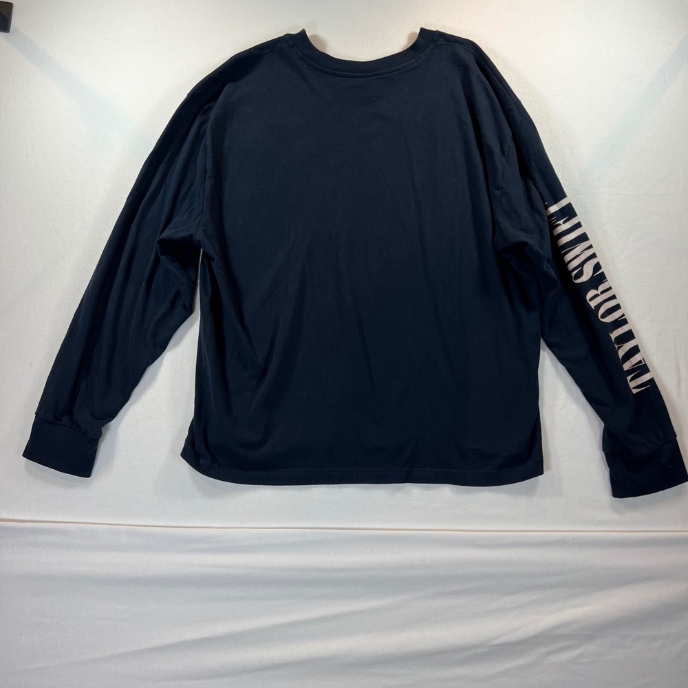 Taylor Swift The Eras Tour Long Sleeve Graphic Shirt Black XL Concert Merch - Picture 7 of 7